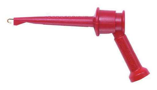 POMONA 4723-0 Minigrabber with Banana Jack Adptr, Black