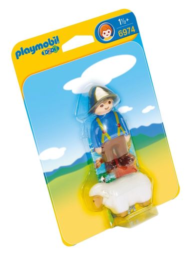 PLAYMOBIL Shepherd with Sheep