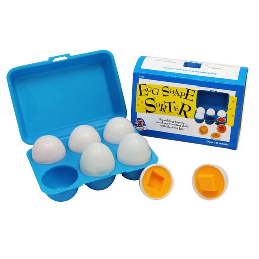 Small World Toys Egg and Shape Sorter 8306