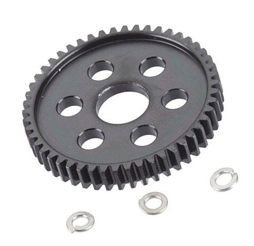 Robinson Racing 7950 Slash/Stampede 4x4 Hard Black 50 T Steel Spur Only 32P, .