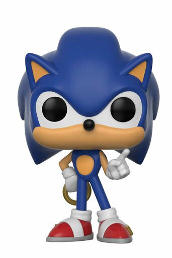 Funko Pop Games Sonic with Ring Collectible Toy