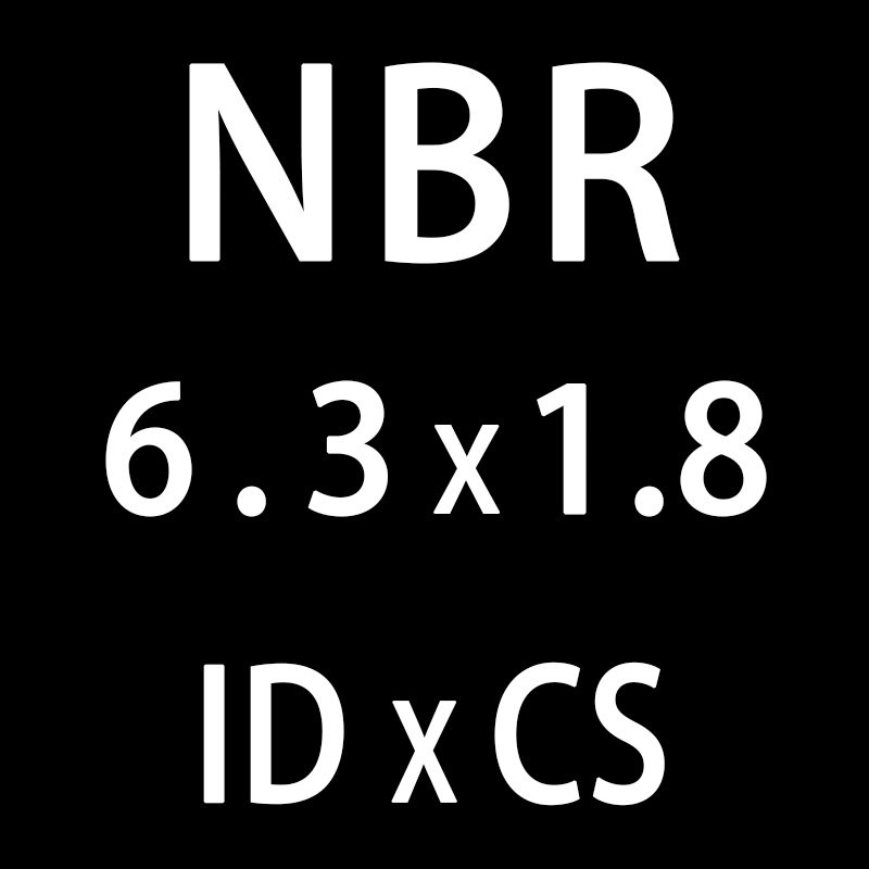 50 Teile/los Gummi Ring NBR Abdichtung O-Ring 1,8mm Dicke Ich Würde4.5/4.87/5/5.3/5.5/6/6.3/6.7/6,9mm Nitril O Ring Dichtung Dichtung Waschmaschine thumbnail