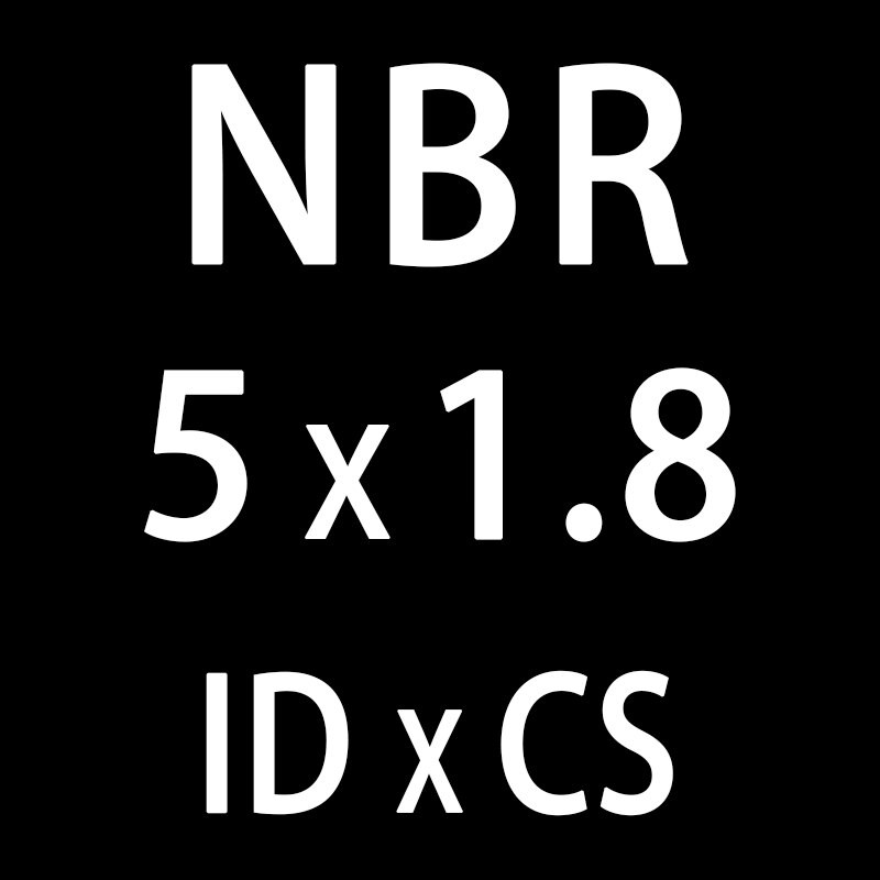 50 Teile/los Gummi Ring NBR Abdichtung O-Ring 1,8mm Dicke Ich Würde4.5/4.87/5/5.3/5.5/6/6.3/6.7/6,9mm Nitril O Ring Dichtung Dichtung Waschmaschine thumbnail