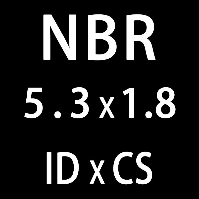 50 Teile/los Gummi Ring NBR Abdichtung O-Ring 1,8mm Dicke Ich Würde4.5/4.87/5/5.3/5.5/6/6.3/6.7/6,9mm Nitril O Ring Dichtung Dichtung Waschmaschine thumbnail