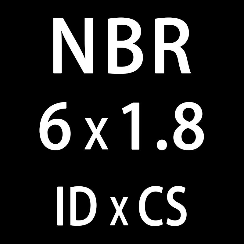 50 Teile/los Gummi Ring NBR Abdichtung O-Ring 1,8mm Dicke Ich Würde4.5/4.87/5/5.3/5.5/6/6.3/6.7/6,9mm Nitril O Ring Dichtung Dichtung Waschmaschine thumbnail