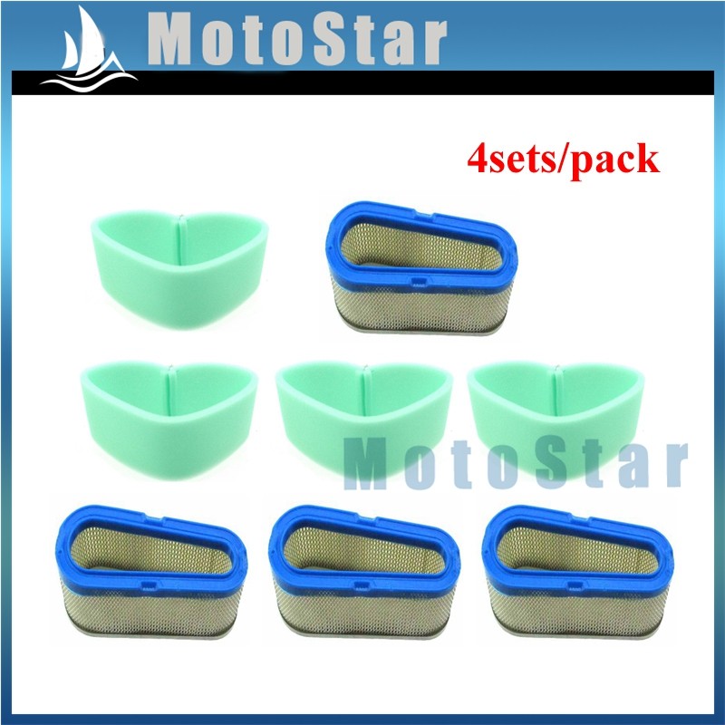 Luftfilter Für Briggs &Ampere; Stratton 493910 691667 4166 5075 196700 257700 259700 thumbnail
