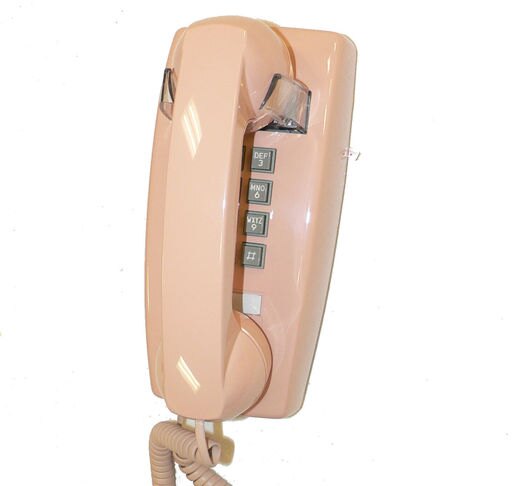 Cortelco 2554-V-BG 255413-Vba-20M Wall W/ Volume Beige