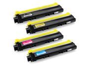 Office World Compatible Toner Cartridge Replacement for Brother TN210 1 Set(4 Colors),Compatible with Brother MFC-9320CW MFC-9325CW MFC-9120CN HL-3070