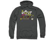 Dubble Bubble Razzles Retro Box Mens Pullover Hoodie