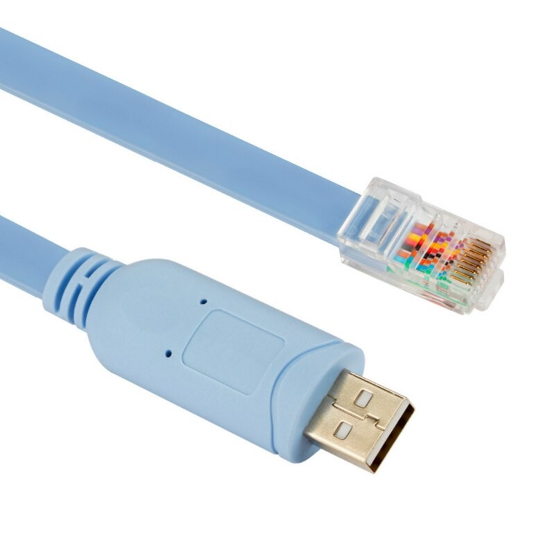 1,8 M USB Zu RJ45 Für Cisco USB Konsole Kabel KONSOLE Debuggen-linie A7H5 Für Cisco H3C HP Arba 9306 Huawei Router Rollover Konsole thumbnail