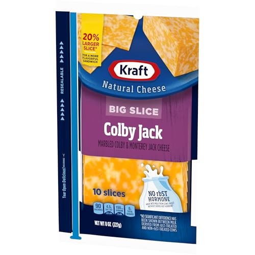 Kraft Big Slice Natural Colby Jack Cheese Slices (10 Slices) thumbnail