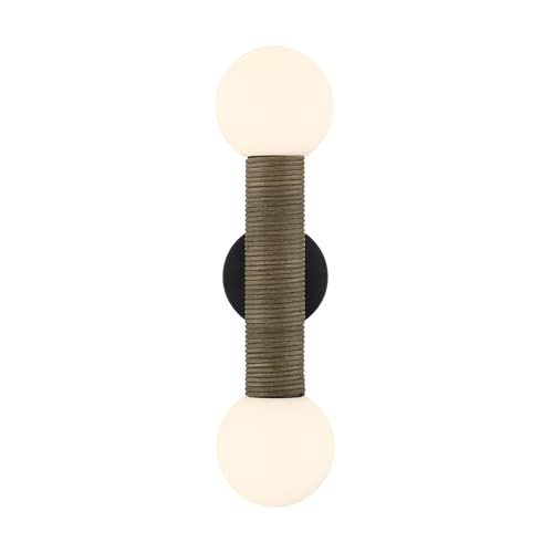 Savoy House 9-4081-2 Jarrell 2 Light 20  Tall Wall Sconce - Black thumbnail
