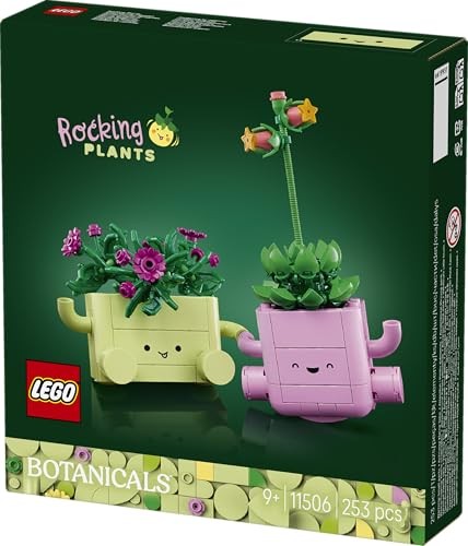 Lego 11506 Botanical Rocking Plants, Toy, Birthday Gift, Blocks, Girls, Boys, Kids, 9 Years, 10 Years, 11 Years, Elementary School, Decorative Plants, thumbnail