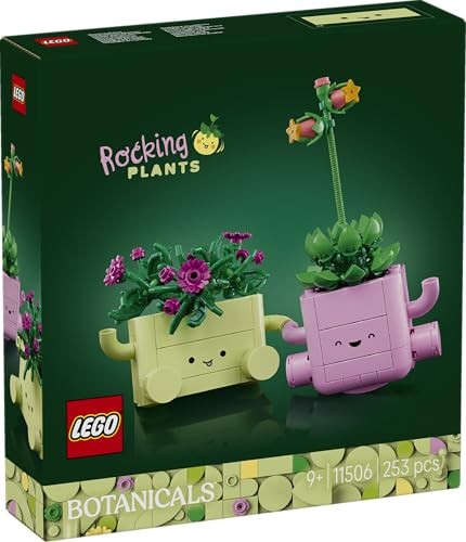 Lego 11506 Botanical Rocking Plants, Toy, Birthday Gift, Blocks, Girls, Boys, Kids, 9 Years, 10 Years, 11 Years, Elementary School, Decorative Plants, thumbnail