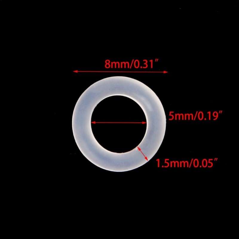 120 Stk Keycaps Gummi O-ring Switch Dæmpere Til Cherry Mx Keyboard thumbnail