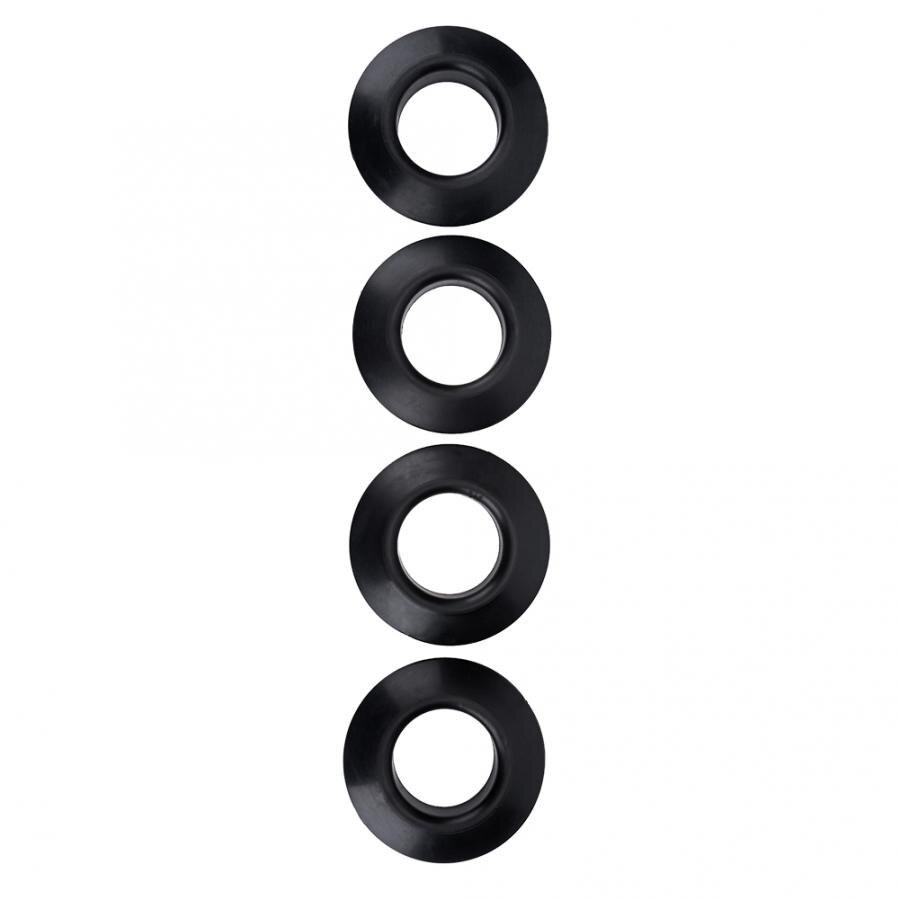 4 Stk Gummi Universal Kajak Kano Padle Dryp Ringe Til Montering På Padle Aksel 30mm Diameter