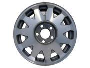 1998-1999 Cadillac DeVille::FWD OEM  16x7 Alloy Wheel, Rim Sparkle Silver Painted with Machined Face - 4542