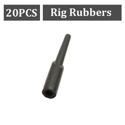 30 Stk Karpe Fiskeløb Rig Tilbehør Kit Heli Chod Rig Ring Clips Gummi Perle Til Fiskeri Helikopter Rig Konnektor Karpe Grej