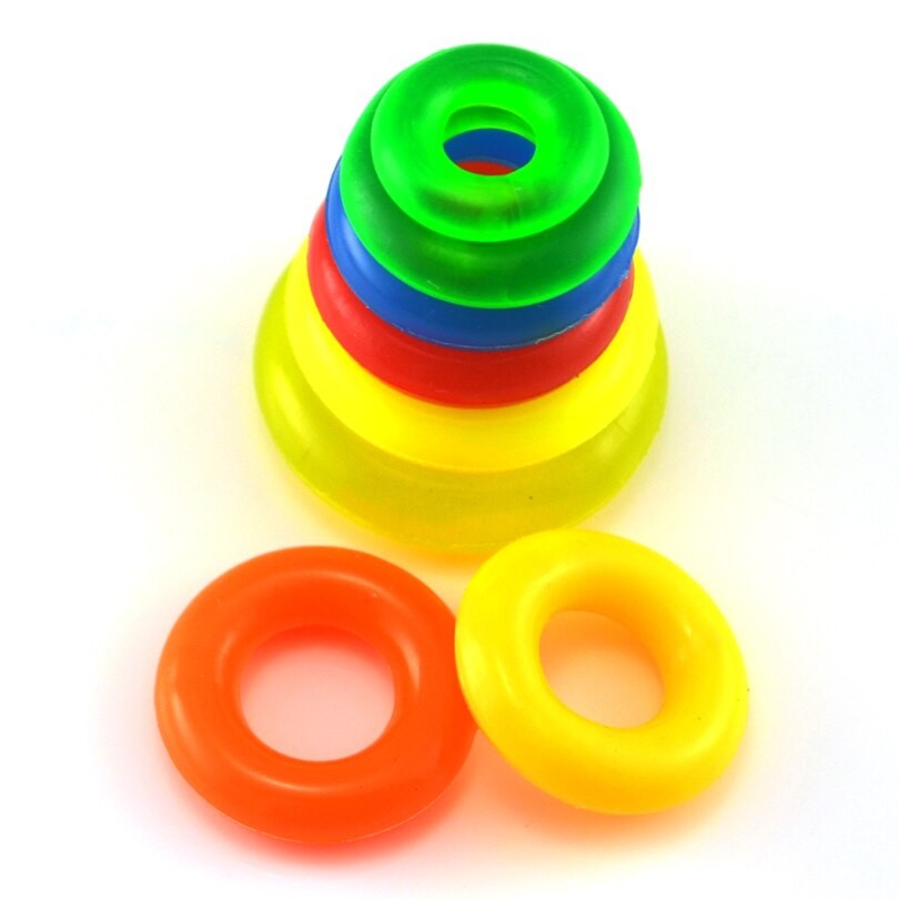 Mnft 12 Stk/parti Alle Størrelser Blød Fleksibel Gel Gummi Flydeprop Fiskestang Klip Stop Tackle O Ringe Ring Anti-skrid Stang ærme