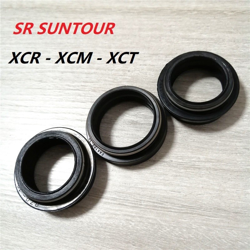 Original Suntour Xct Xcm Xcr Gaffel Rør Opstander Vinduesvisker Støvtætning Gummi Forseglet Ring Xcr 32mm Xcm 30mm Xct 28mm Gaffel Rør Støv Ring thumbnail
