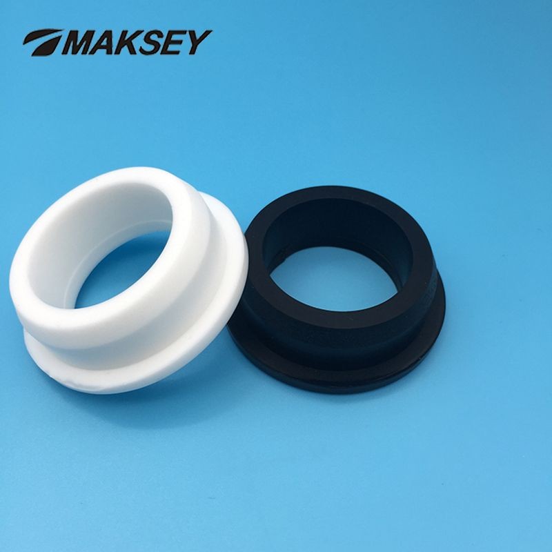 Maksey Gummi Gennemføring Høj Temp Silicone Gummi Gennemføring Værktøj 25mm Sh025 Gennemføring Elektrisk Ledning Gennemføring Af Bolte O Ringe thumbnail