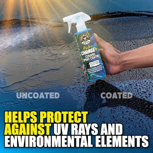 Chemical Guys Hydro Charge Ceramic Spray Coating 16 Fl Oz, with Monster Extreme Microfiber Towels (3 Pack) High Gloss Paint Protection Spray with Thic thumbnail