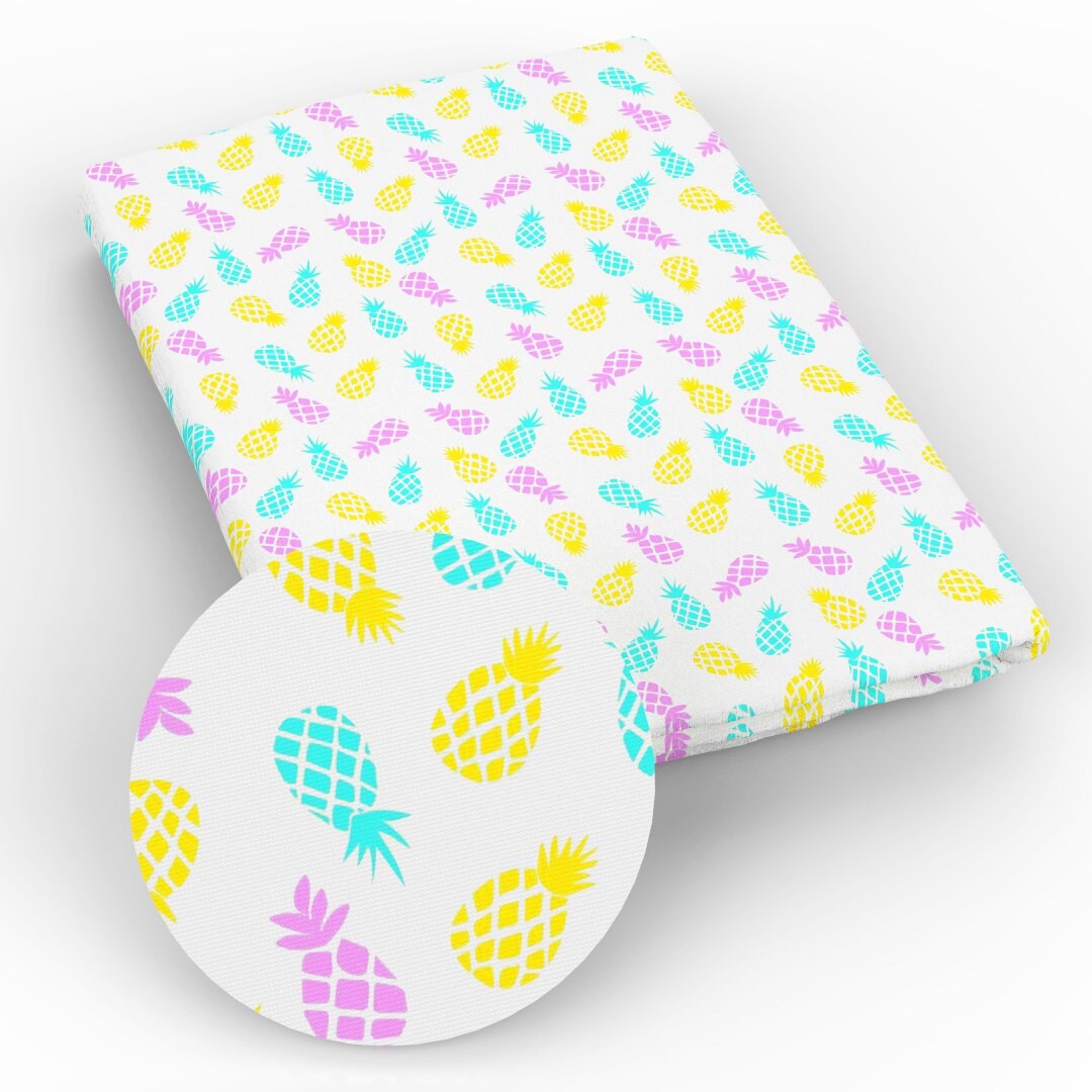 50*145cm Ananas Fugl 100% Bomuldsstof Til Væv Børn Hjemmetekstil Til Syning Tilda Dukke Klud ,1 Yc 4542