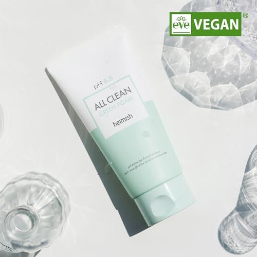 HEIMISH All Clean Green Foam Moisturizing Face Cleanser, Hydrating Gentle Gel Cleanser, Daily Face Wash for Sensitive Skin with Amino Acid, P.H 5.5, f thumbnail