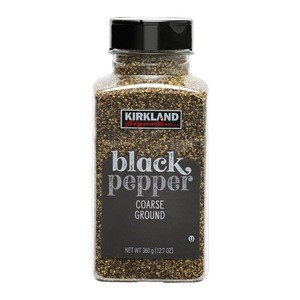 Kirkland Signature Coarse Ground Black Pepper 359g X 2