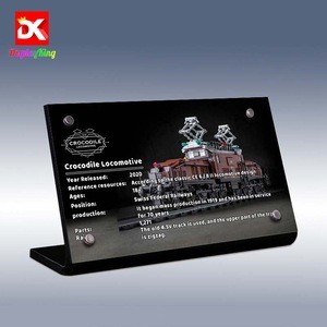 Display King - Display Plaque for Lego Crocodile Locomotive 10277