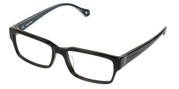 Ermenegildo Zegna VZ3668M 0700 Black  Women/Men Eyeglasses (Frame Only)