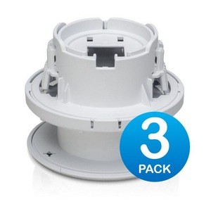 [UVC-G3-F-C-3] Ubiquiti UVC-G3-FLEX Camera Ceiling Mount Accessory, 3-Pack