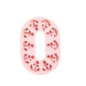 3Pcs Cake Decoration Tools Anchor Chain Mediterranean Style Chocolate Fondant Mold Silicone Gummy Candy Molds