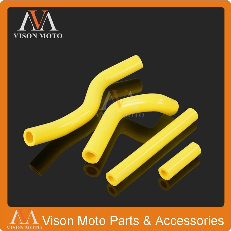 Silicone Radiator Coolant Hose for Suzuki RM125 01 02 03 04 05 06 07 08 MX Enduro Dirt Bike Racing Offroad Motorcycle thumbnail