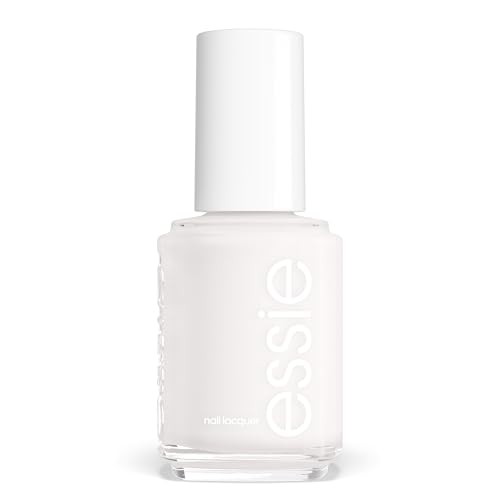 Essie Salon-Quality Nail Polish, 8-Free Vegan, Cloudy White, Marshmallow, 0.46 Fl Oz
