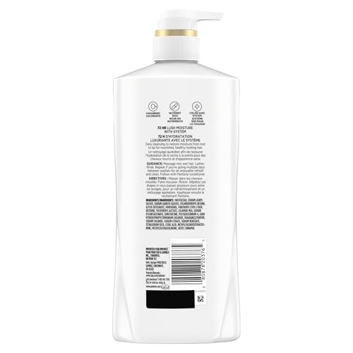 Pantene Shampoo & Conditioner Set, Daily Moisture Renewal with Vitamin E - Pro-V Nutrients for Dry, Color-Treated, Straight to Curly Hair, 72-Hour Hyd thumbnail