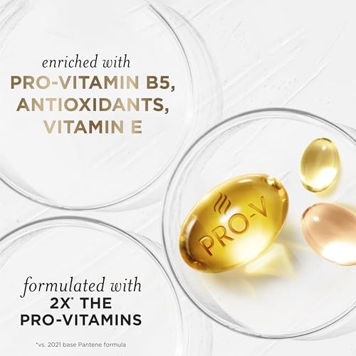 Pantene Shampoo & Conditioner Set, Daily Moisture Renewal with Vitamin E - Pro-V Nutrients for Dry, Color-Treated, Straight to Curly Hair, 72-Hour Hyd thumbnail