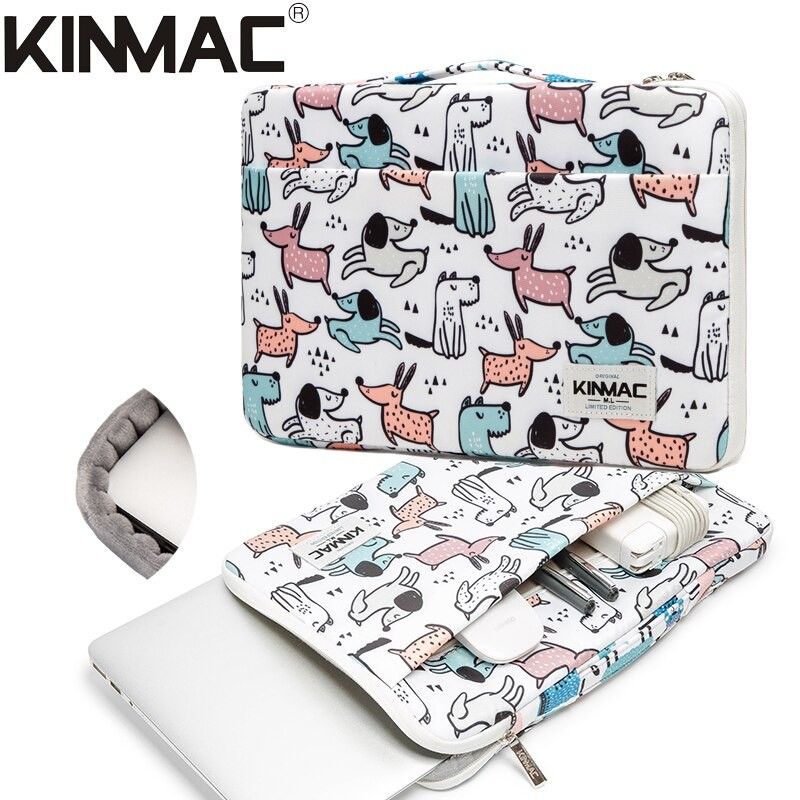 Brand Kinmac Laptop Bag 12,13,14,15,15.6 Inch,Women Man Handbag Case for MacBook Air Pro M1 Notebook PC Briefcase KC123