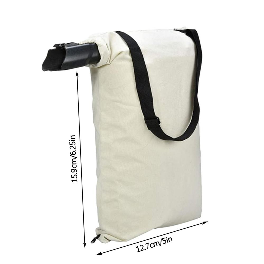 Leaf Blower Bag 127-7040 Bottom Debris Dump Bag Universal Leaf Blower Vac Bag Debris Collection Vac Bag for 137-2336 108-8994 thumbnail