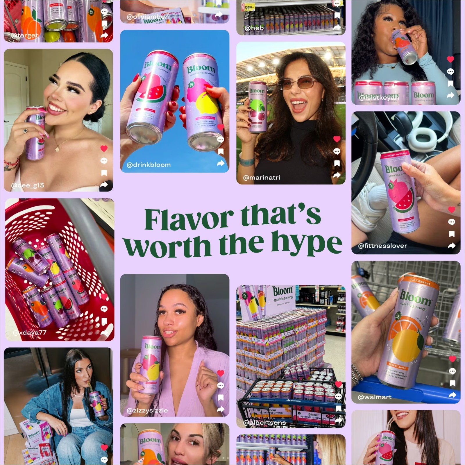 Bloom Nutrition Sparkling Energy Drink, Variety, 12 Fl Oz Cans, 12 Pack thumbnail