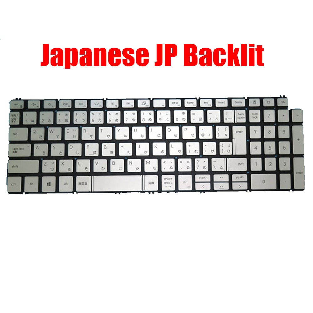Japanese JP Keyboard for DELL for Inspiron 3501 3502 3505 5501 5502 5505 5508 5509 5584 5590 5593 5594 5598 7500 7501 7506 7590 thumbnail