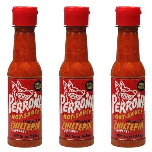 Salsa Chiltepin Original – 5 Oz Hot Sauce from Mexico – Spicy Sauce for Tacos and Snacks – Chipotle Style Flavor – Pantry Staple for Mexico Sh