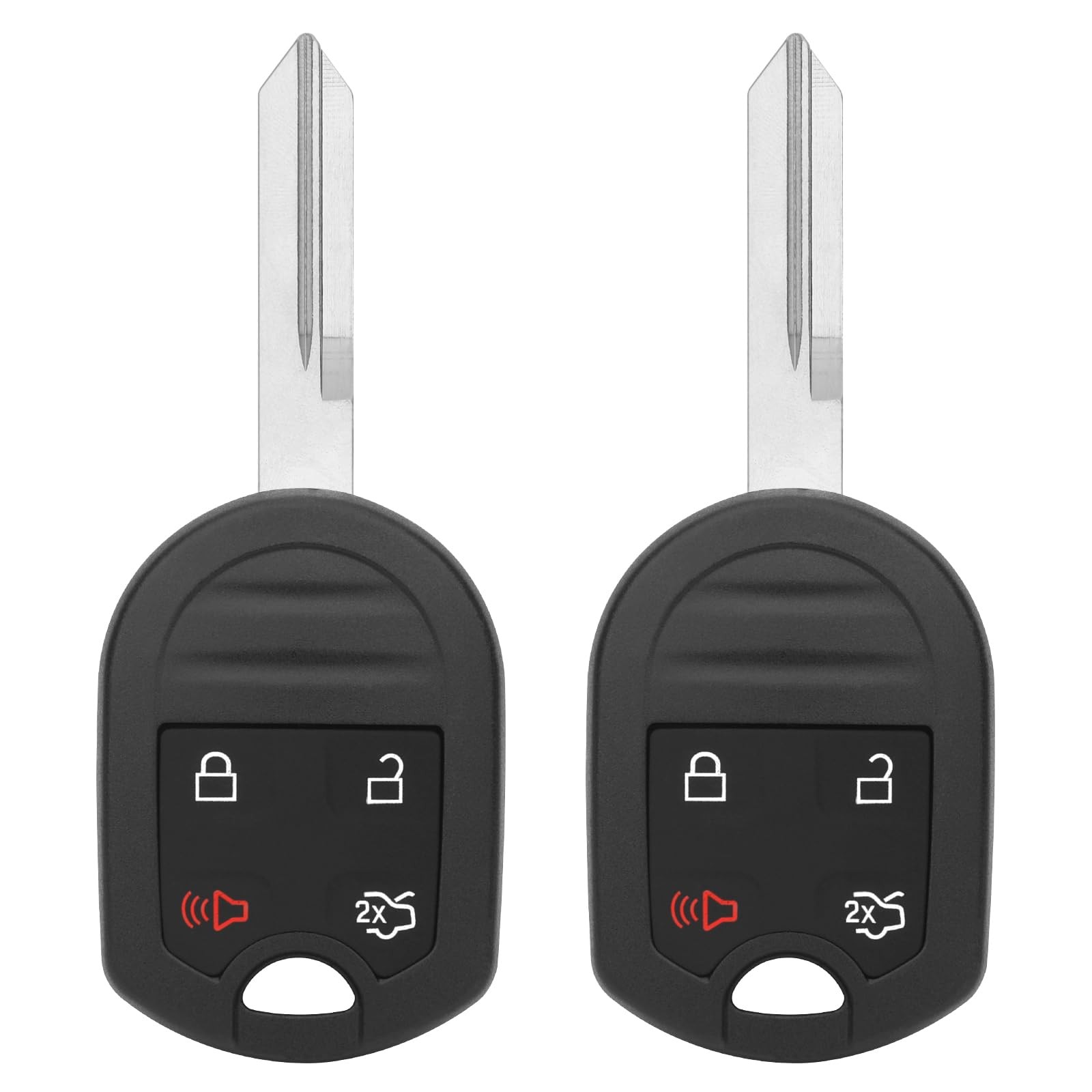 Vulpecula Spade - Key Fob Replacement for 2001-2015 Ford Explorer/ 05-14 Mustang/ 03-17 Expedition/ 07-15 Edge/ 00-19 Taurus/ 00-09