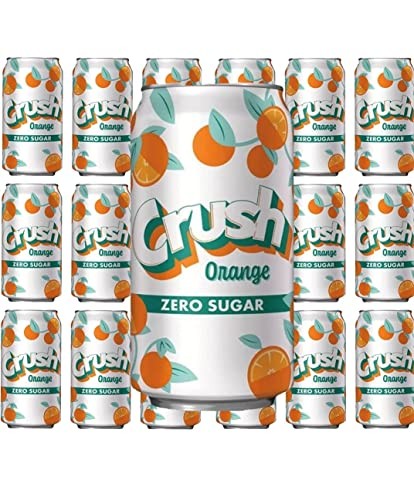 Crush Zero Sugar Soda, 18 Cans, Each 12 Fl Oz, Total 216 Fl Oz thumbnail