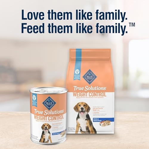 Blue Buffalo True Solutions Weight Control Formula Wet Dog Food for Adult Dogs, Chicken Recipe, 12.5 Oz. Cans, 3 Count thumbnail