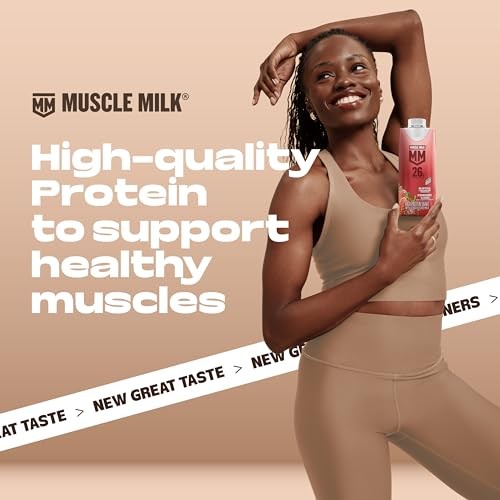Muscle Milk Pro High Protein Shake, Chocolate, 14 Fl Oz Bottle, Ultra-Filtered Milk, 42g High Quality Protein, 4g Sugar, 240 Calories, No Artificial F thumbnail