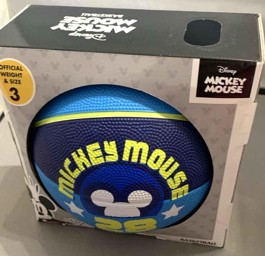 Disney Capelli Sport Junior Mickey Youth Basketball New in Box Official Size 3