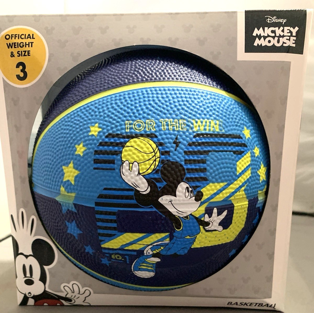 Disney Capelli Sport Junior Mickey Youth Basketball New in Box Official Size 3