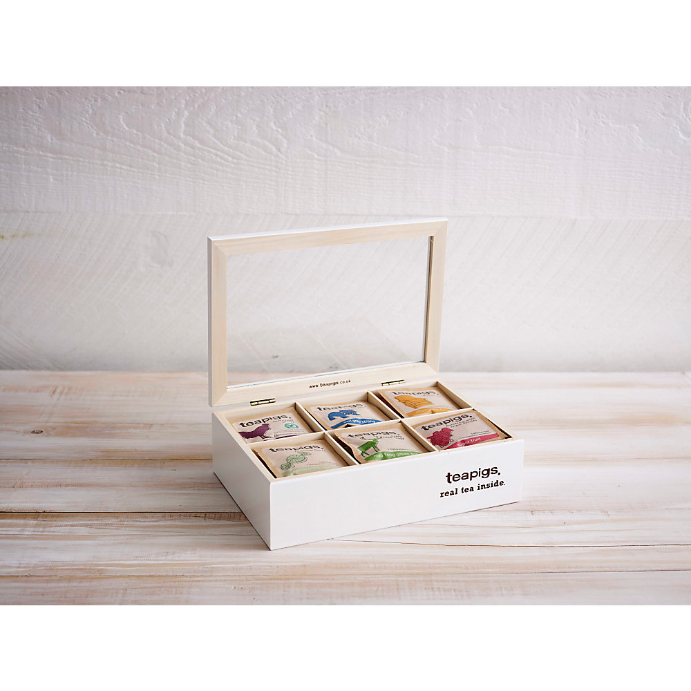 Teapigs� Meeting Room Tea Bundle with Wooden Case, 3.5 Grams, Assorted, Set of 300 Tea Bags
