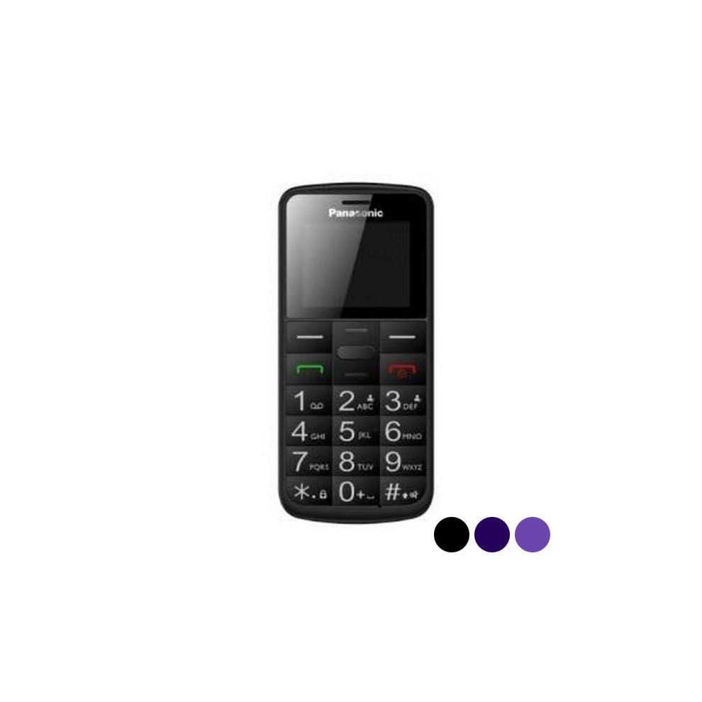 Panasonic Essential Easy Use Mobile Phone, Black